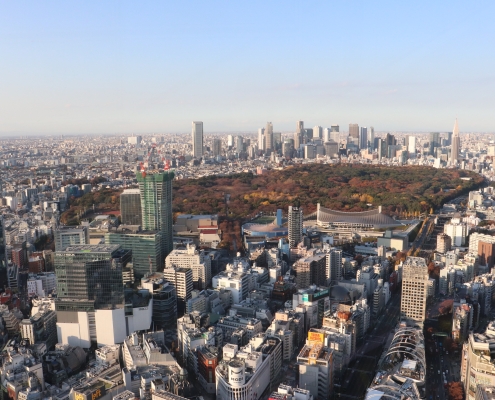 View from Shibuya Sky (Sky Stage)