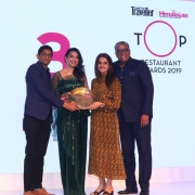 Chef Nooresha Kably is awarded as #3 on Top Restaurant 2019 list by Condé Nast Traveler India