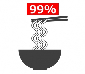 99% Japanese loves noodles