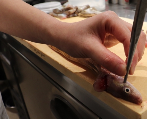 How to filet Anago