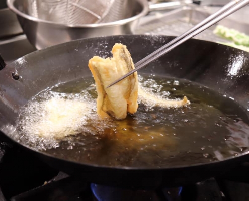 How to make anago tempura