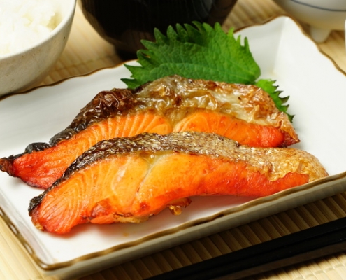 Salmon Shio-yaki