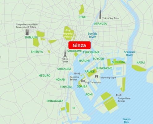 Ginza Map
