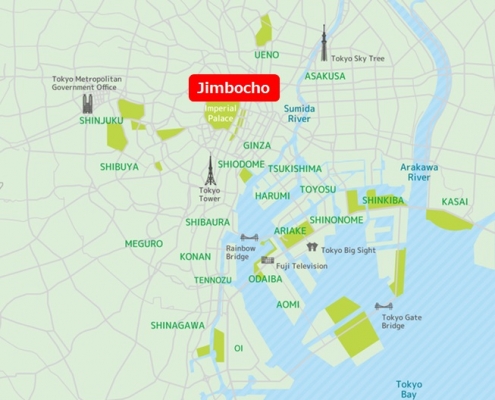 Jimbocho Map